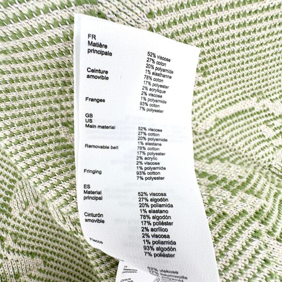 MAJE Aloha Beige Belted Cardigan Jacket 2|M - Picture 8 of 11